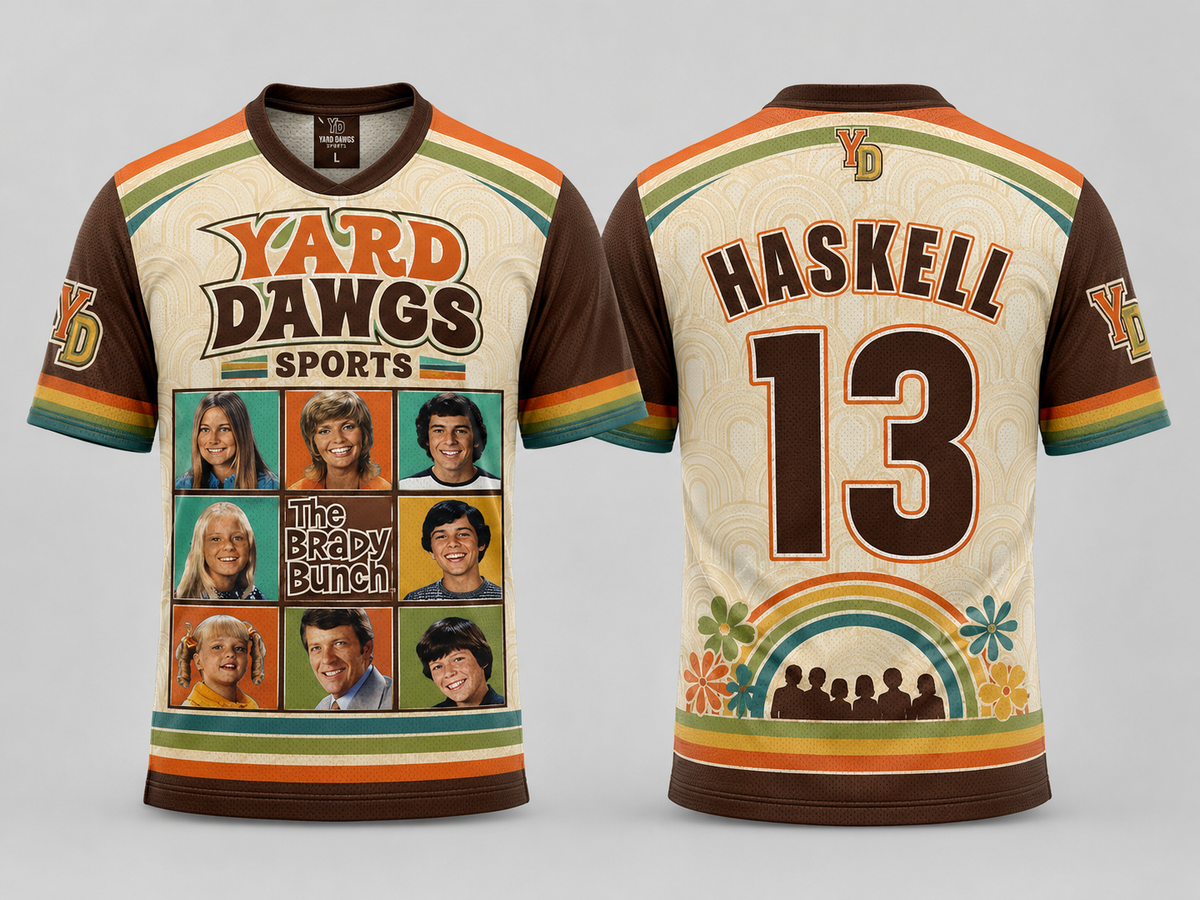 The Brady Bunch Jersey YD Sports